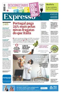 Capa do Expresso de sexta-feira, 14 de agosto de 2026