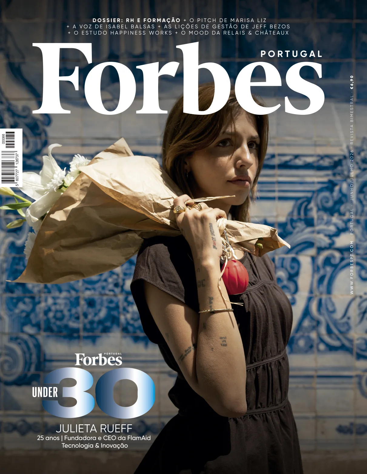 Capa do Forbes Portugal de sábado, 15 de agosto de 2026