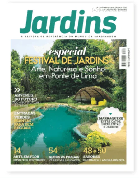 Capa do Jardins de sábado, 15 de agosto de 2026