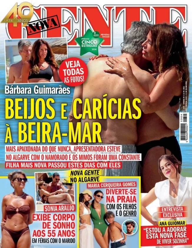 Capa do Nova Gente de sábado, 15 de agosto de 2026