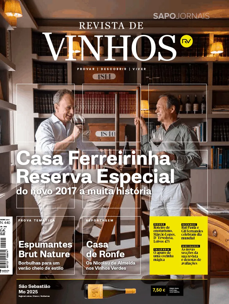 Capa do Revista de Vinhos de sábado, 15 de agosto de 2026