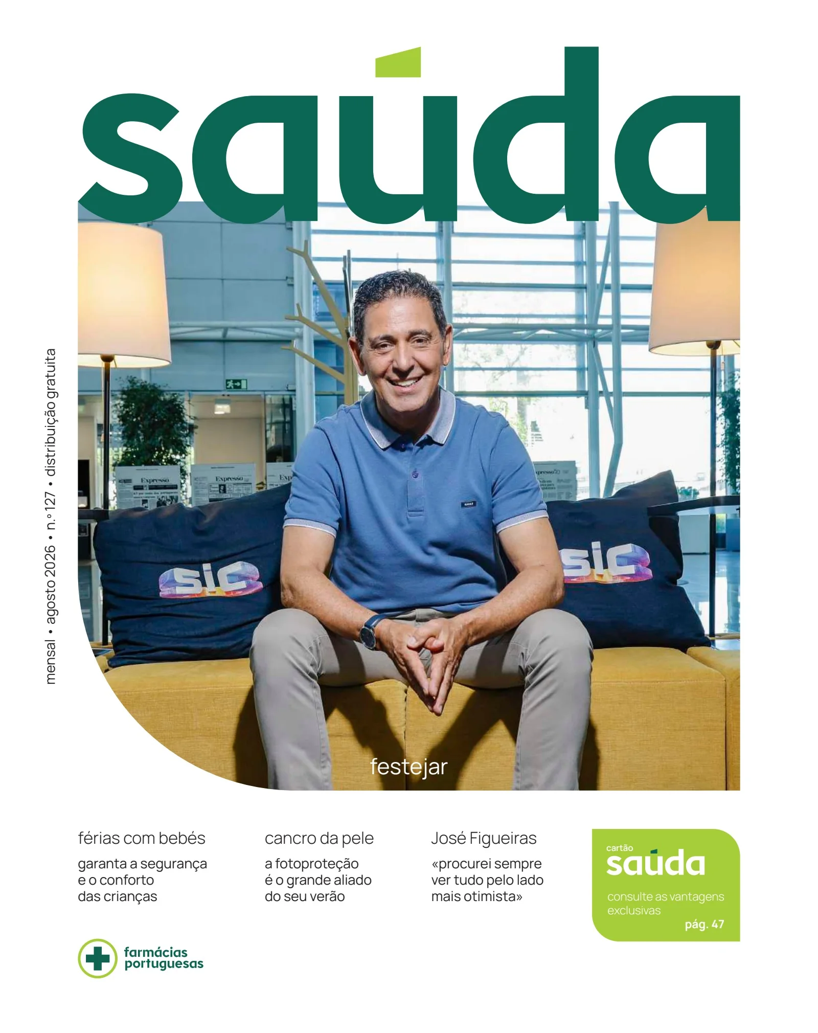 Capa do Revista Saúda de sábado, 15 de agosto de 2026