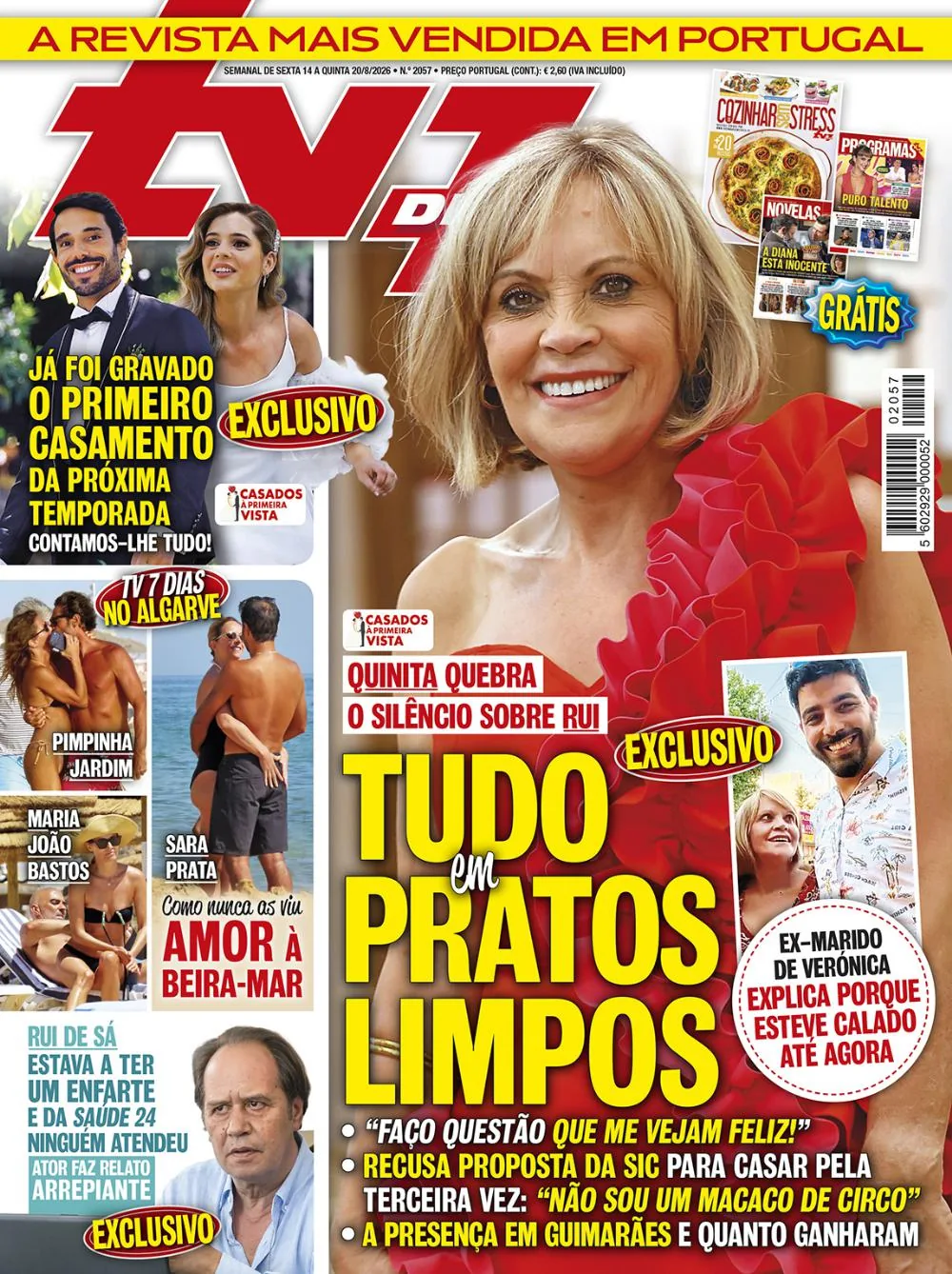 Capa do TV 7 Dias de sábado, 15 de agosto de 2026