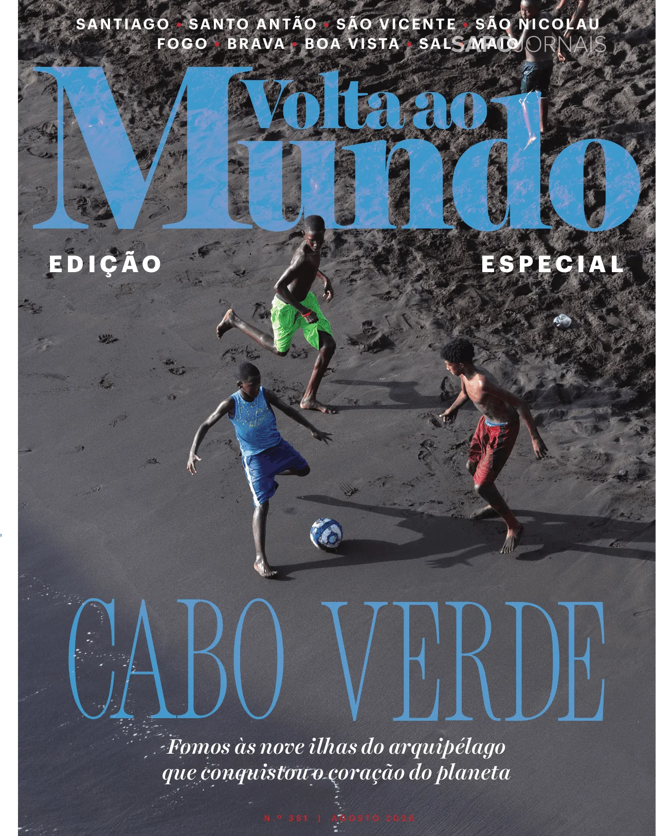 Capa do Volta ao Mundo de sábado, 15 de agosto de 2026