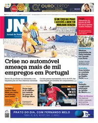 Capa do Jornal de Notícias de terça-feira, 18 de agosto de 2026