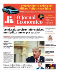 Capa do Jornal Económico de terça-feira, 18 de agosto de 2026
