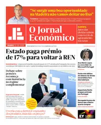 Capa do Jornal Económico de quarta-feira, 19 de agosto de 2026