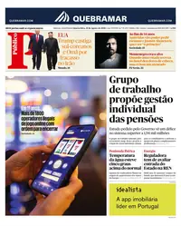 Capa do Público de quarta-feira, 19 de agosto de 2026