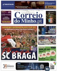 Capa do Correio do Minho