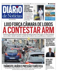 Capa do Diário de Notícias da Madeira