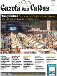 Capa do Gazeta das Caldas