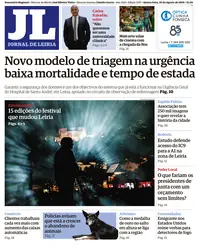 Capa do Jornal de Leiria
