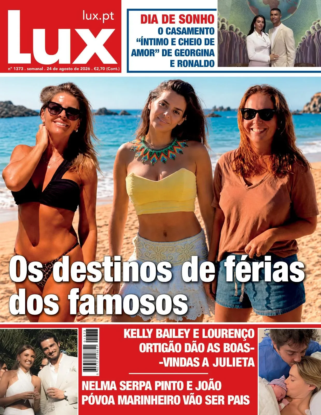Capa do Lux de quinta-feira, 20 de agosto de 2026
