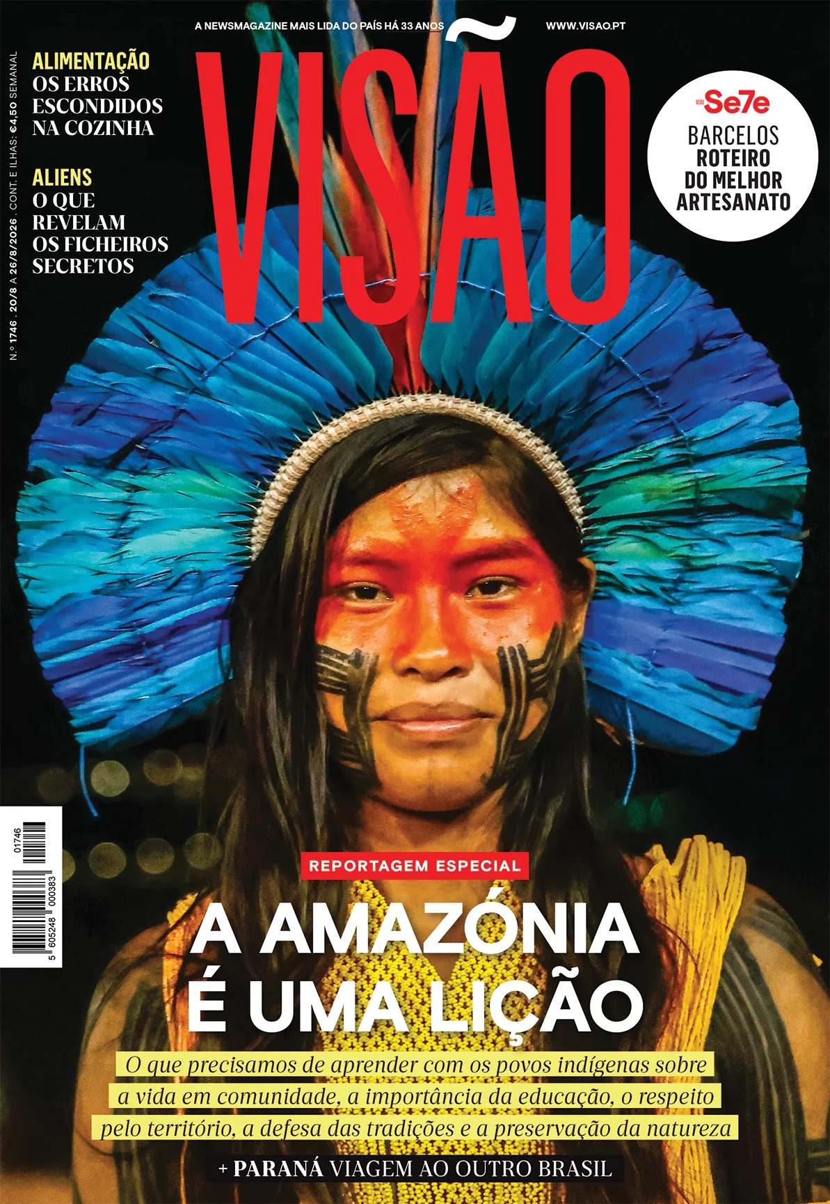Capa do Visão de quinta-feira, 20 de agosto de 2026