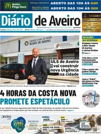 Capa do Diário de Aveiro