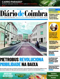 Capa do Diário de Coimbra