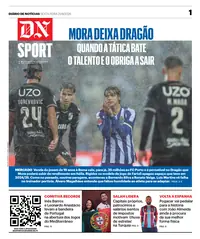 Capa do DN Sport de sexta-feira, 21 de agosto de 2026