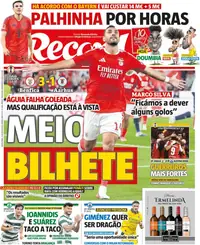 Capa do Record de sexta-feira, 21 de agosto de 2026