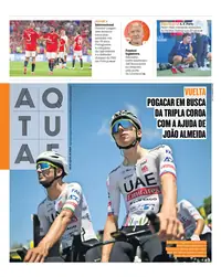Capa do Ataque de sábado, 22 de agosto de 2026