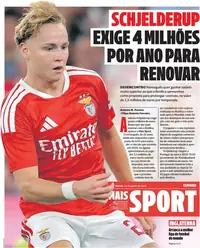 Capa do CM Mais Sport de sábado, 22 de agosto de 2026