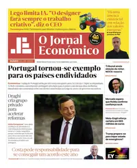 Capa do Jornal Económico de terça-feira, 25 de agosto de 2026