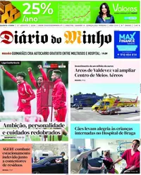 Capa do Diário do Minho