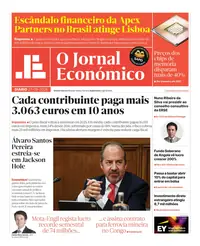 Capa do Jornal Económico de quinta-feira, 27 de agosto de 2026