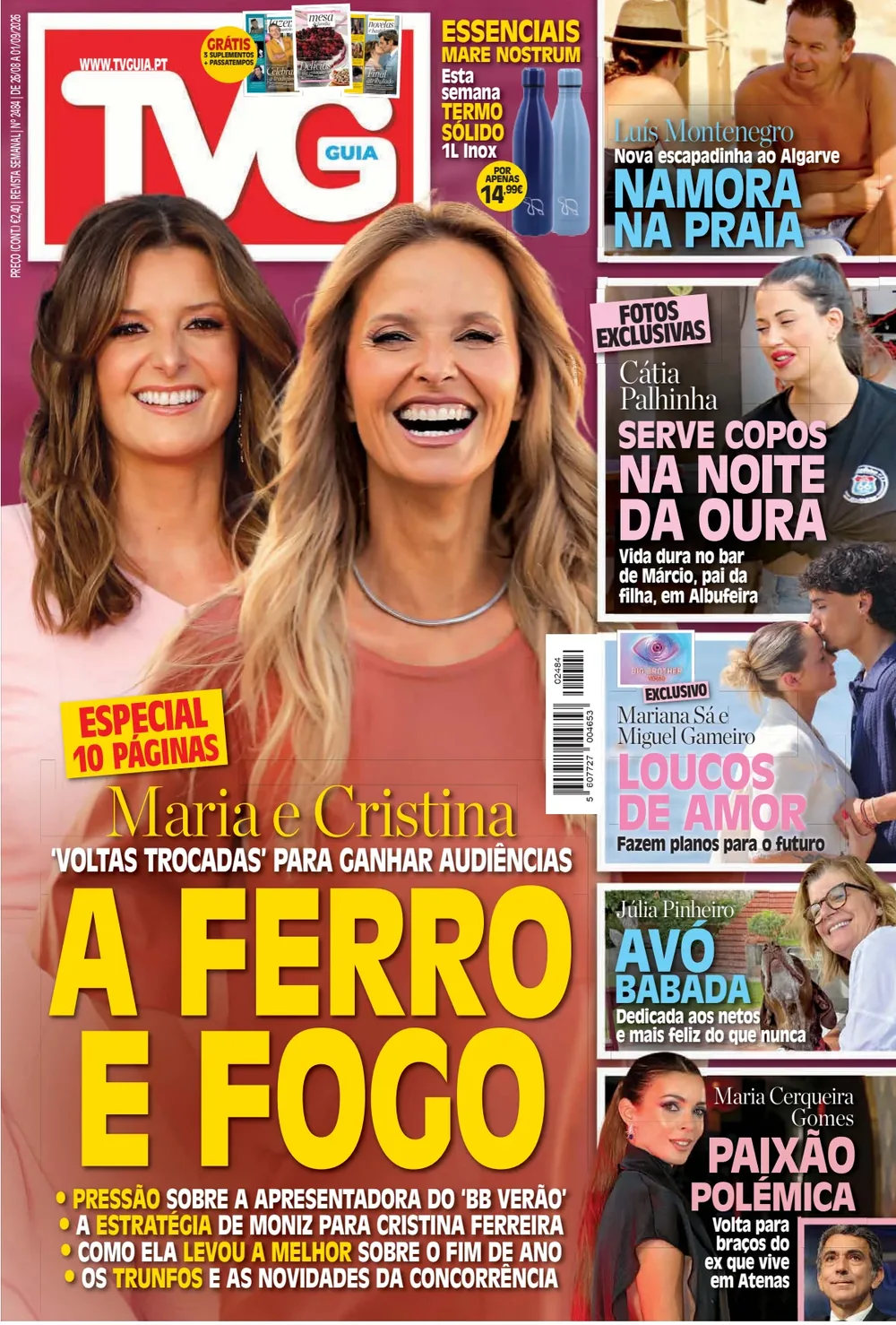 Capa do TV Guia de quinta-feira, 27 de agosto de 2026