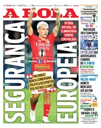 Capa do A Bola