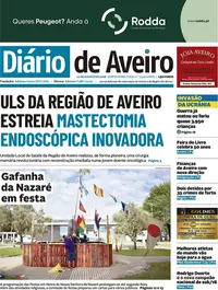 Capa do Diário de Aveiro
