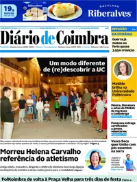 Capa do Diário de Coimbra