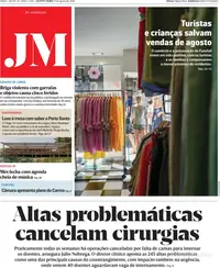 Capa do Jornal da Madeira