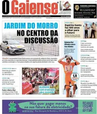 Capa do O Gaiense de sábado, 29 de agosto de 2026