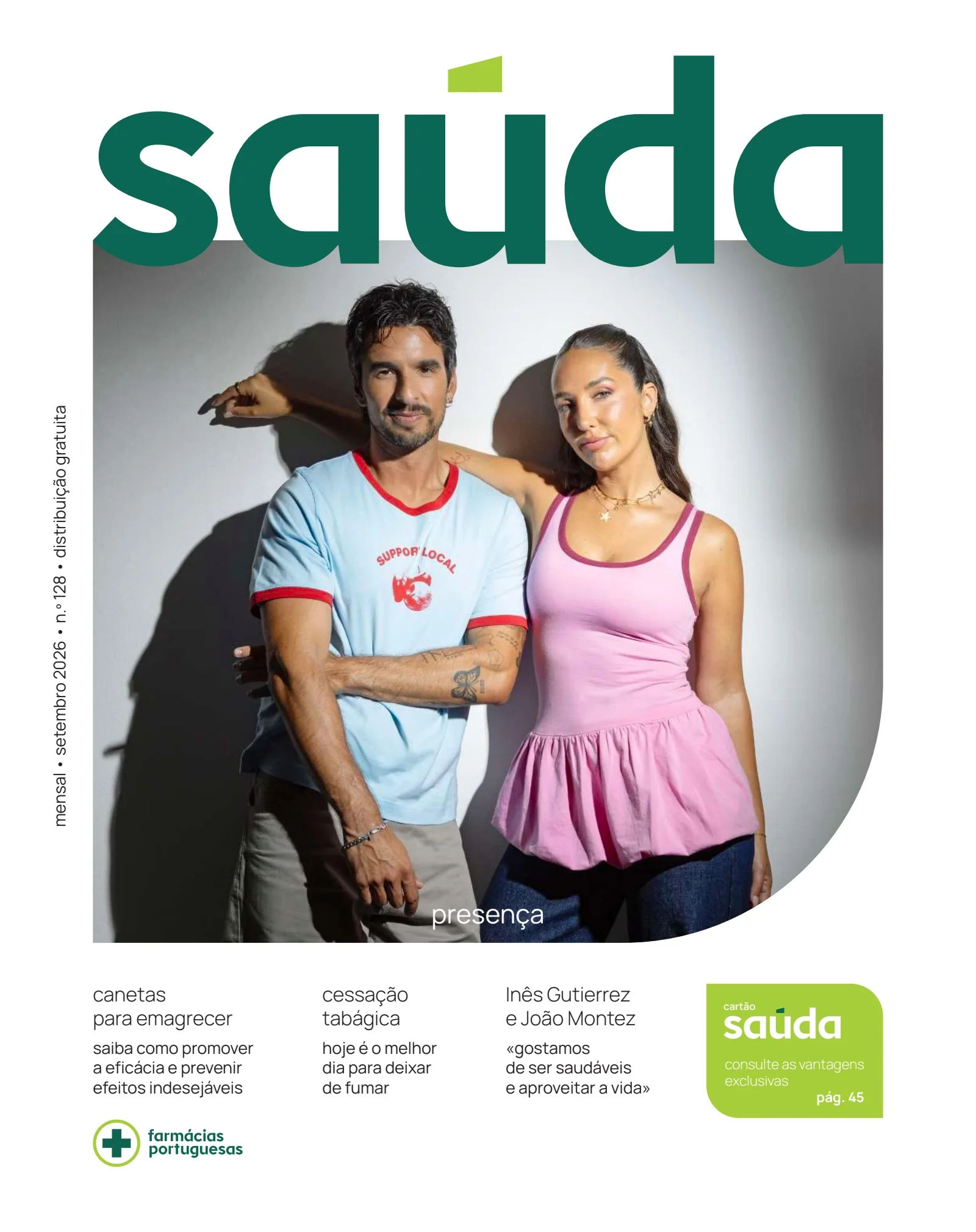 Capa do Revista Saúda de terça-feira, 1 de setembro de 2026