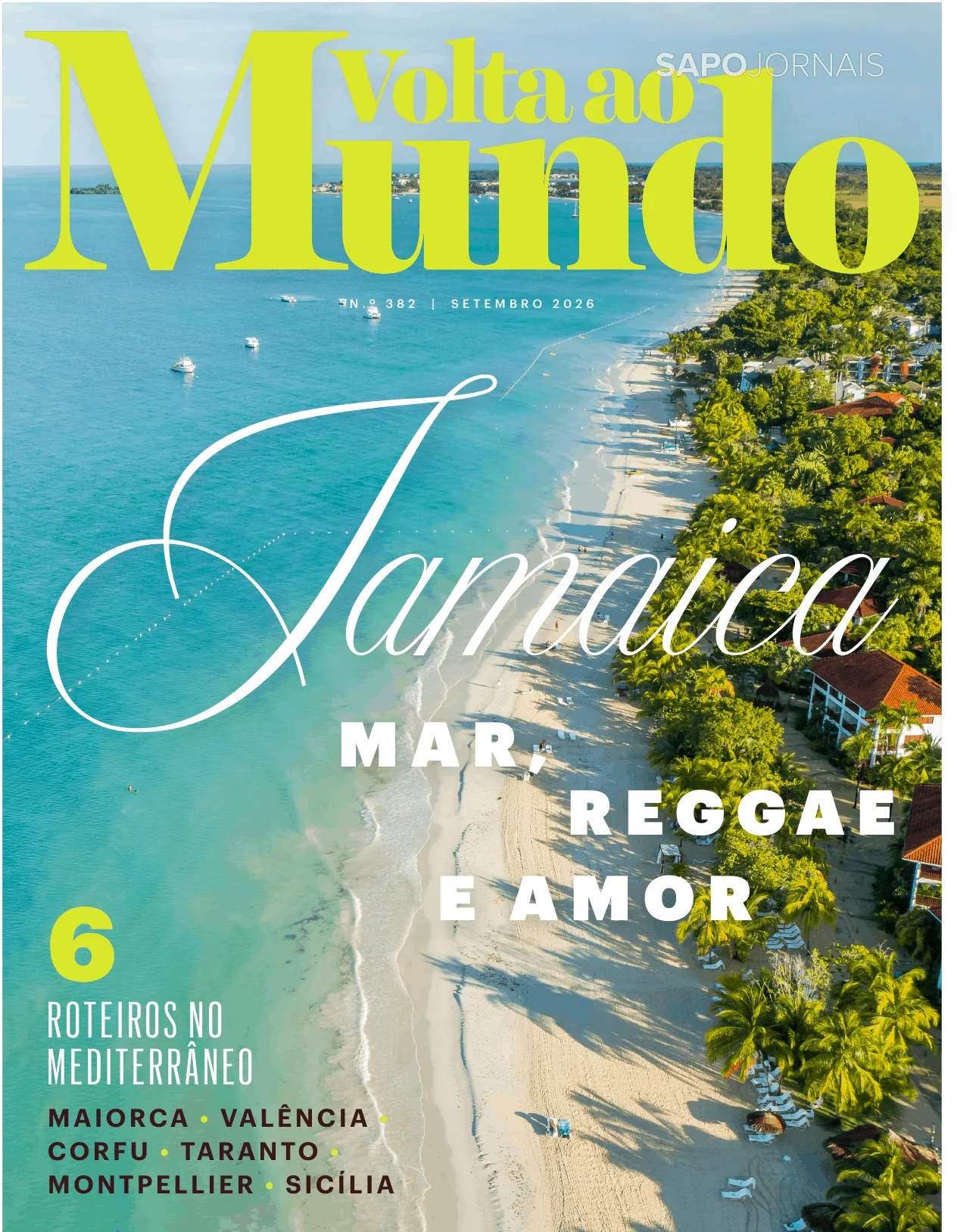 Capa do Volta ao Mundo de terça-feira, 1 de setembro de 2026
