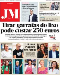 Capa do Jornal da Madeira de quarta-feira, 2 de setembro de 2026