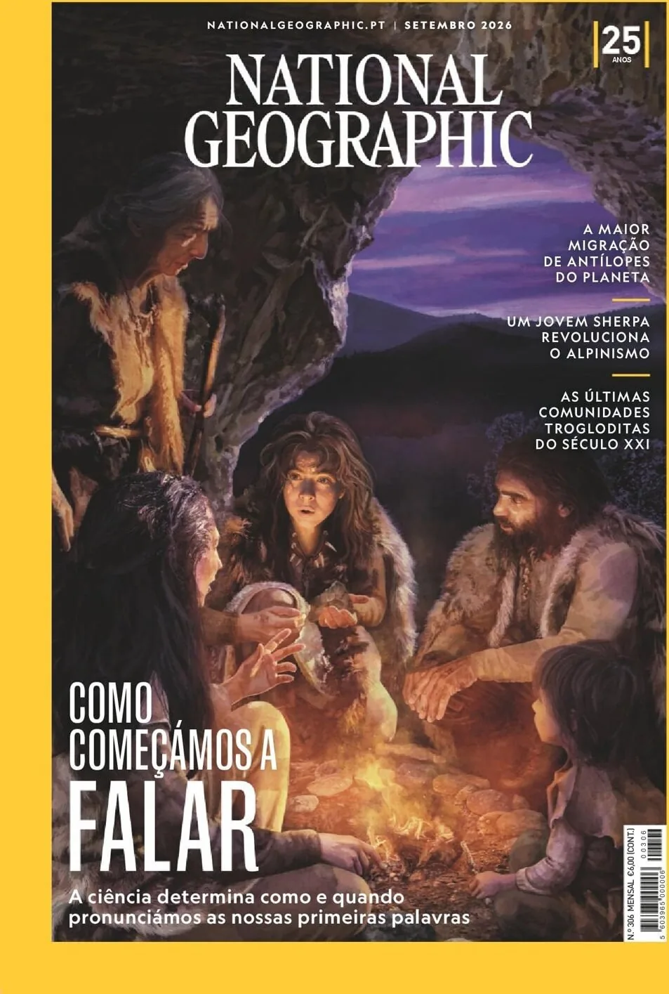 Capa do National Geographic Portugal de quarta-feira, 2 de setembro de 2026