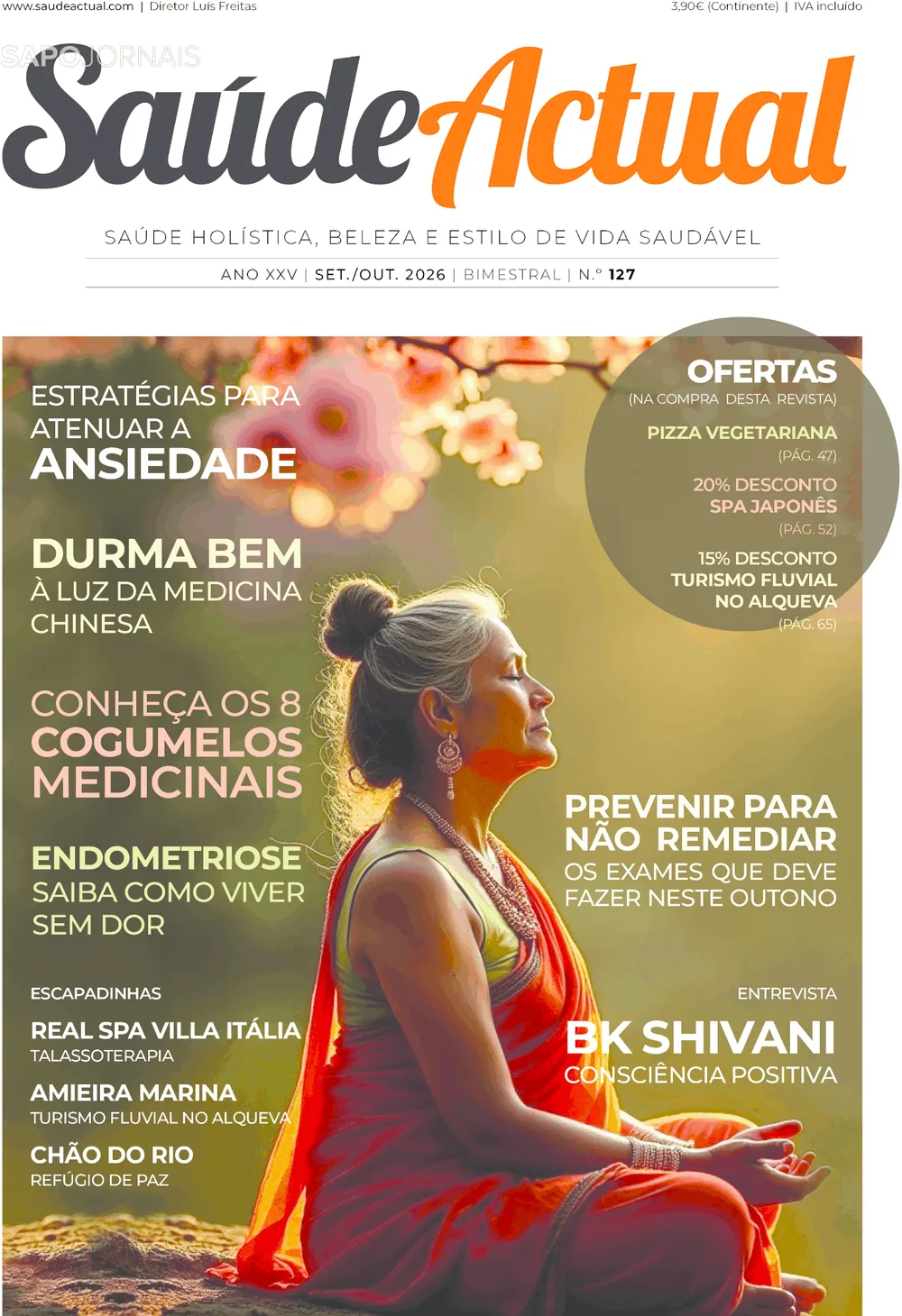 Capa do Saúde Actual de quarta-feira, 2 de setembro de 2026