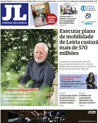 Capa do Jornal de Leiria de quinta-feira, 3 de setembro de 2026