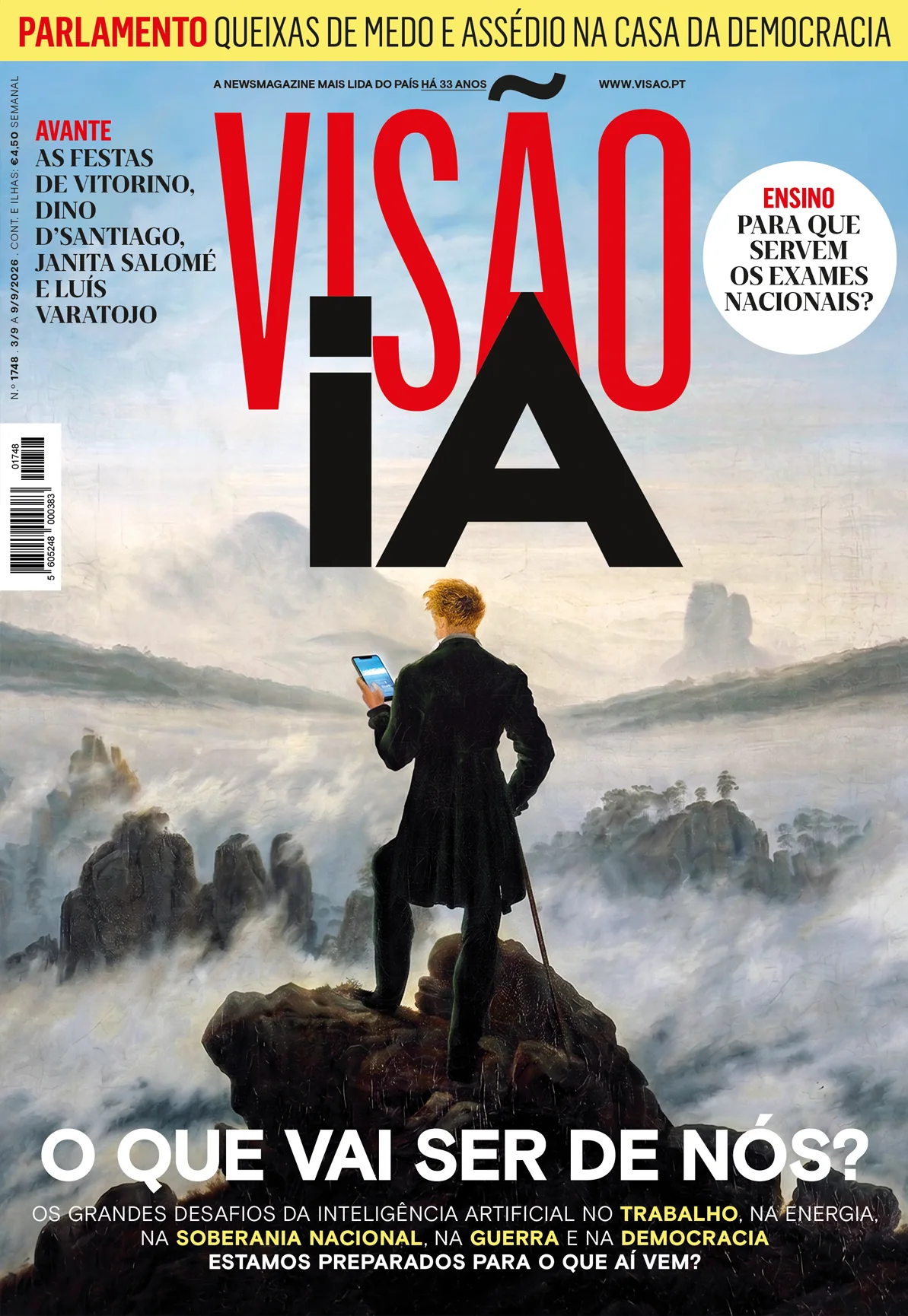 Capa do Visão de quinta-feira, 3 de setembro de 2026
