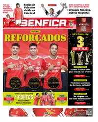 Capa do O Benfica de sexta-feira, 4 de setembro de 2026