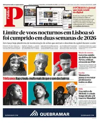 Capa do Público de sexta-feira, 4 de setembro de 2026
