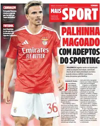 Capa do CM Mais Sport de sábado, 5 de setembro de 2026