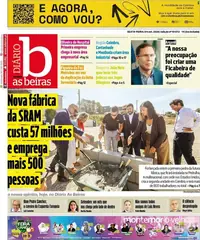 Capa do Diário As Beiras de sábado, 5 de setembro de 2026