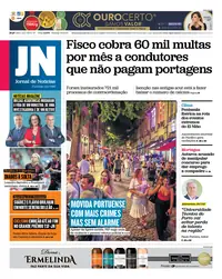 Capa do Jornal de Notícias de domingo, 6 de setembro de 2026
