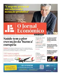 Capa do Jornal Económico de domingo, 6 de setembro de 2026