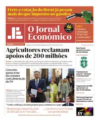 Capa do Jornal Económico de quarta-feira, 9 de setembro de 2026
