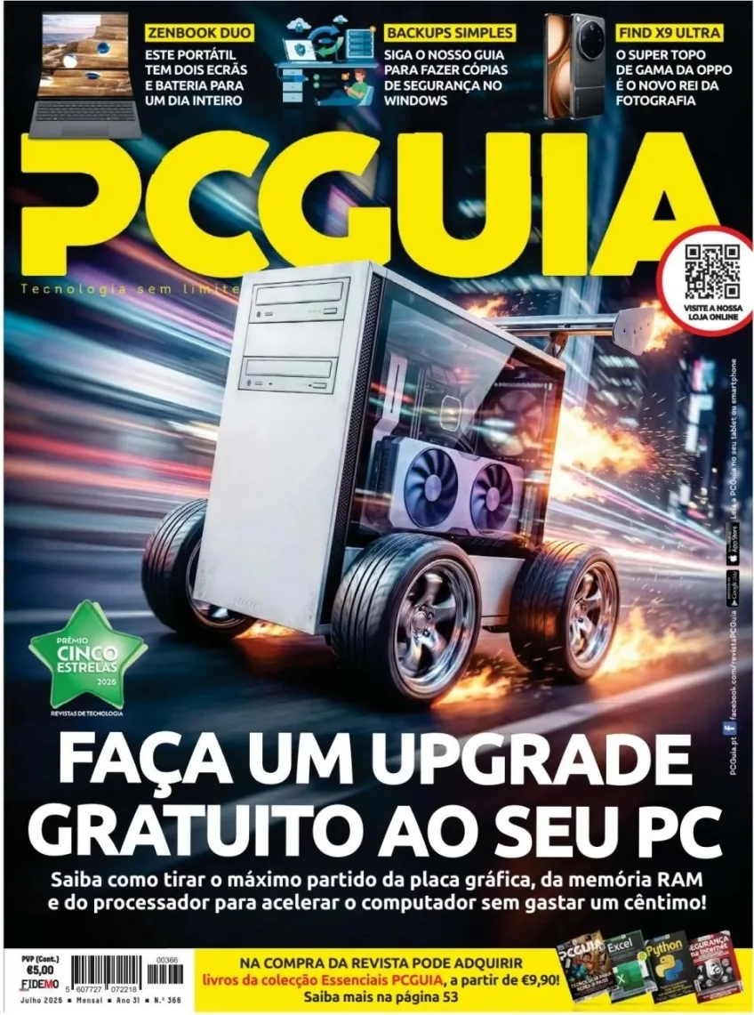 Capa do PC Guia de quarta-feira, 9 de setembro de 2026