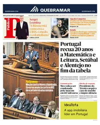Capa do Público de quarta-feira, 9 de setembro de 2026