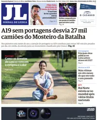 Capa do Jornal de Leiria de quinta-feira, 10 de setembro de 2026